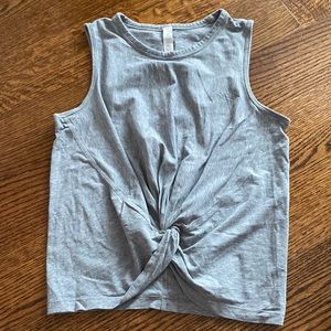 Gray Lululemon tank